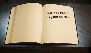 Book Report Requirements